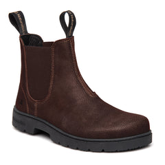 El Naturalista Nomada Chelsea Boot in Alpine Grass Brown, angled view