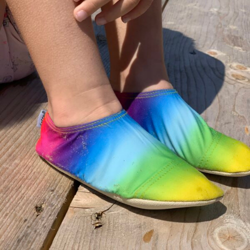 Slip free top water shoes