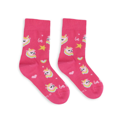 Be Lenka Barefoot Kids Crew Socks Print