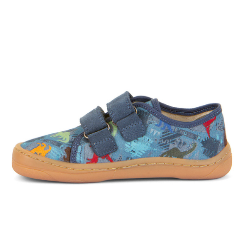 Froddo Barefoot Canvas Sneaker Print