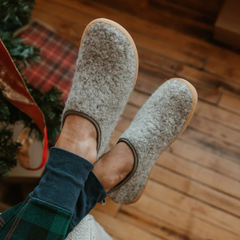Mukishoes Pantufa Wool Slippers