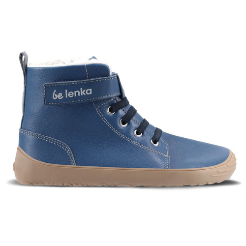 Zapatos de invierno para niño barefoot Be Lenka Winter Kids - Dark Cherry  Red