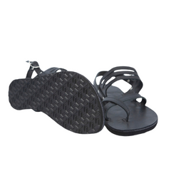 Jenon Leather T-Track Barefoot Sandals – PedTerra