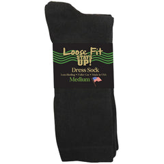 Extra Wide Sock Co Loose Fit Stay Ups! Dress Socks