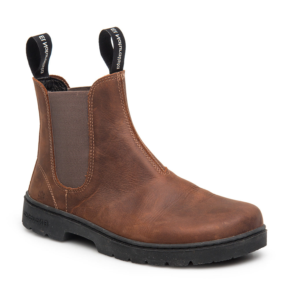 El Naturalista Nomada Chelsea Boot in Arizona Terra, angled view