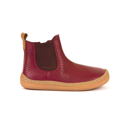 Froddo Chelsea laarzen/Barefoot schoenen van nappa leder in oud roze fleece voering & ritssluiting v G3160237, roze, 28 EU Froddo Chelsea laarzen/Barefoot schoenen van nappa leder in oud roze fleece voering & ritssluiting v G3160237, roze, 28 EU